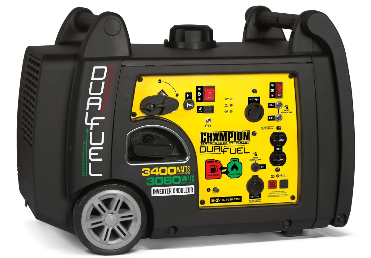 Champion 3400W Dual Fuel Inverter